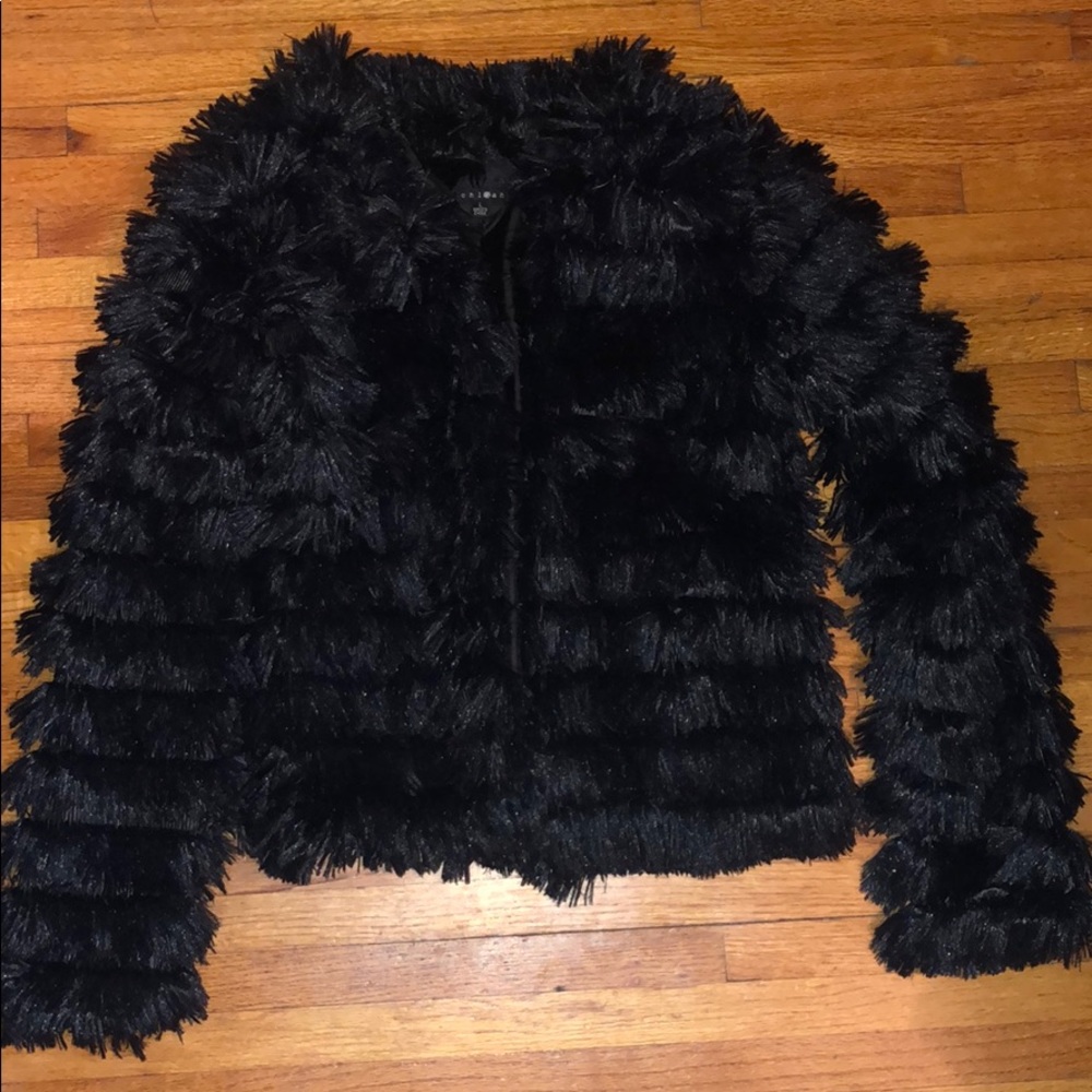 Fuzzy soft jacket